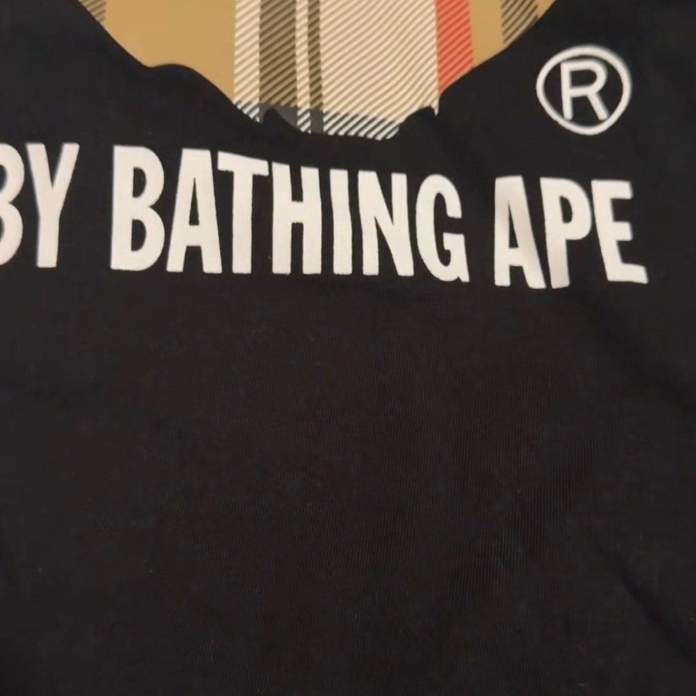 Bape Black Short Sleeve Tee